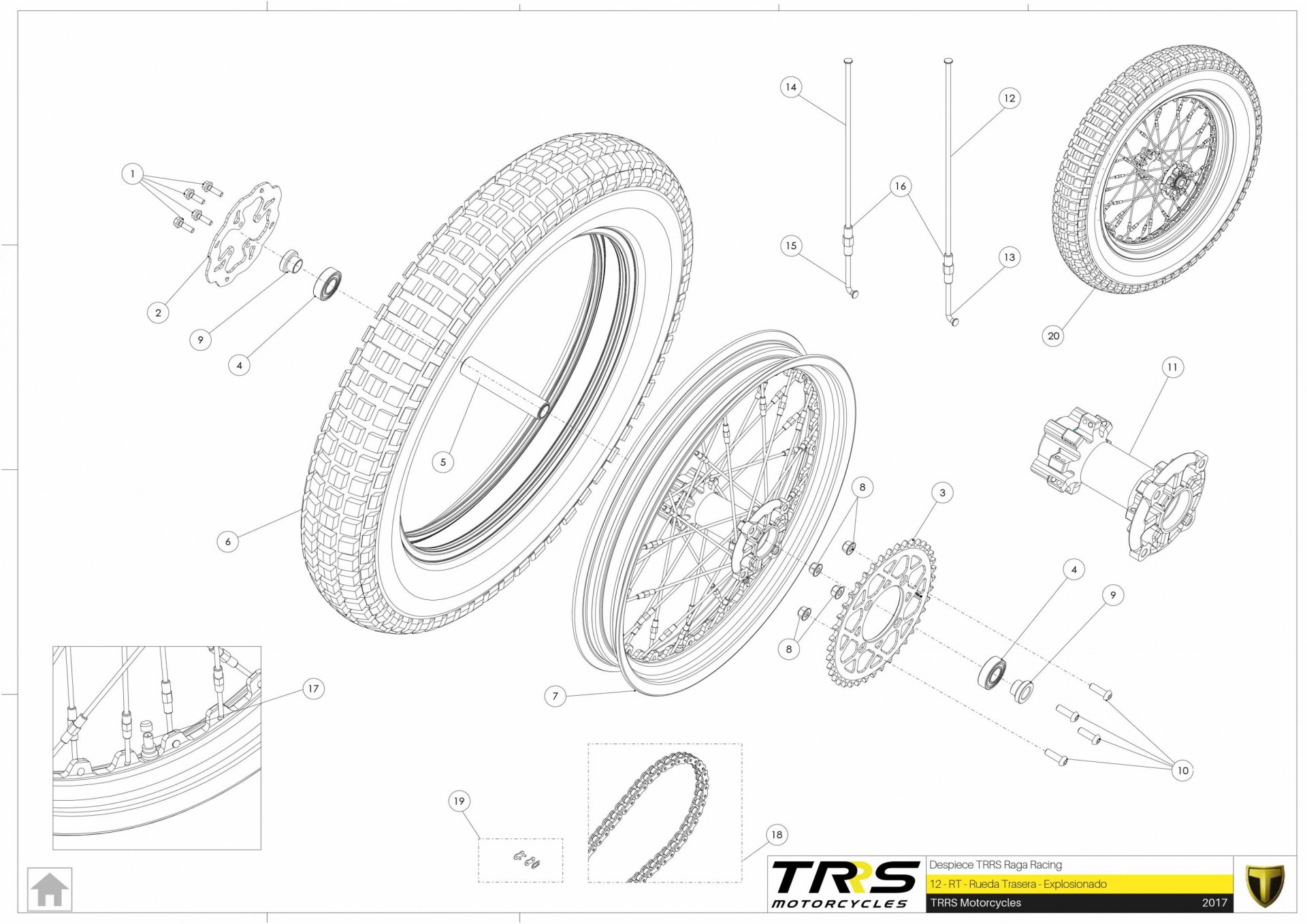 12TR - REAR WHEEL