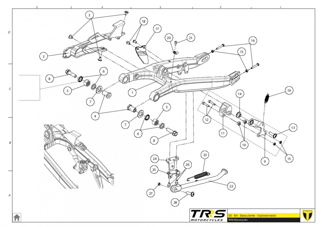 03TR - SWING ARM