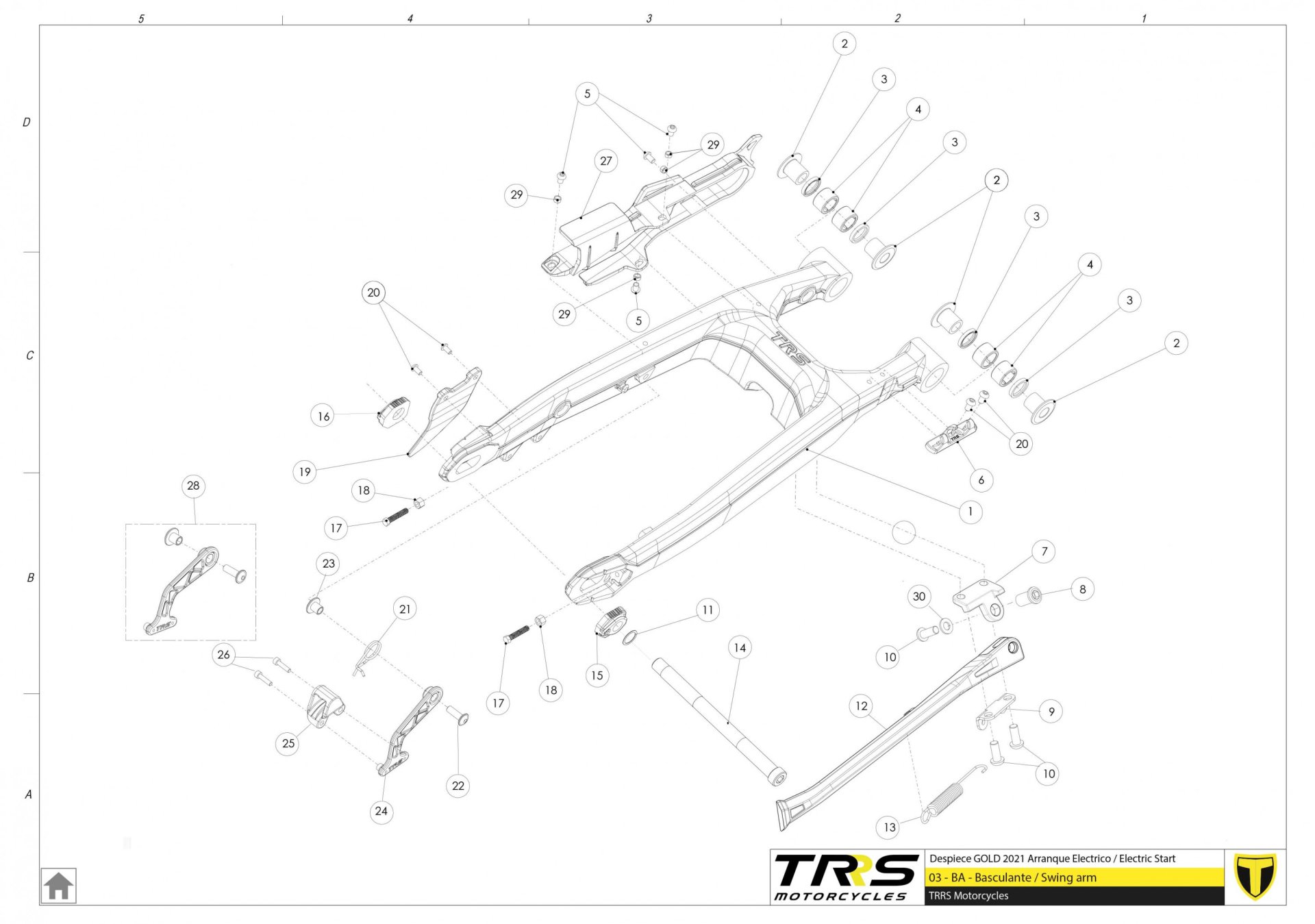 03TR - SWING ARM