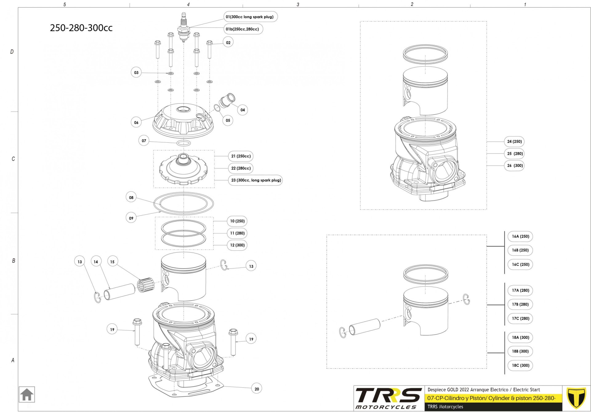 07MT - CYLINDER AND PISTON