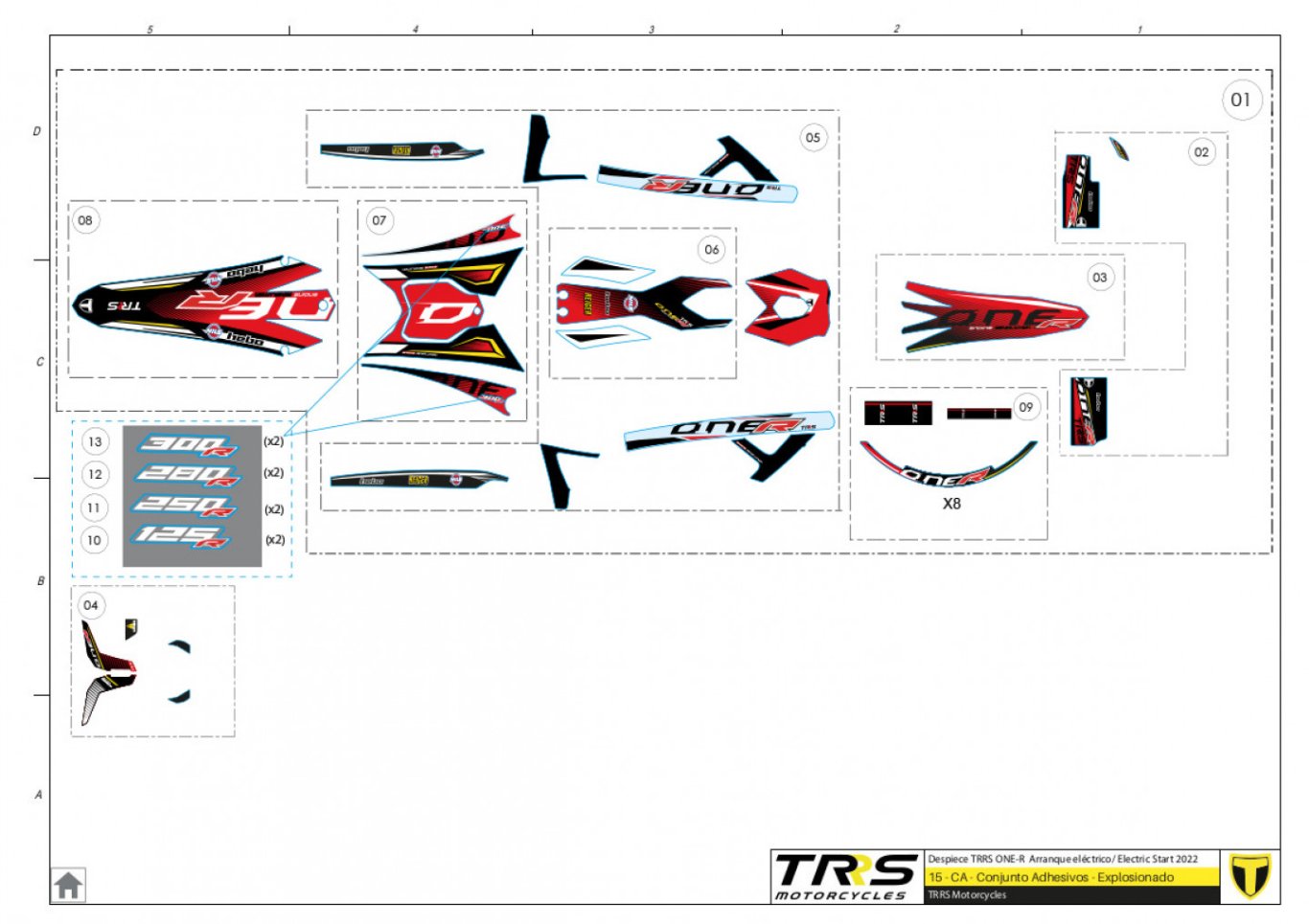 15TR - STICKERS