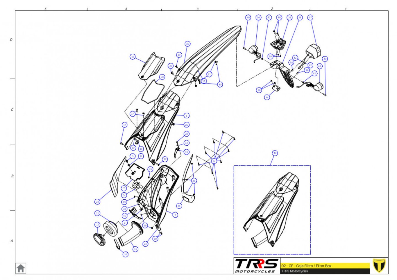 02TR - AIR FILTER BOX