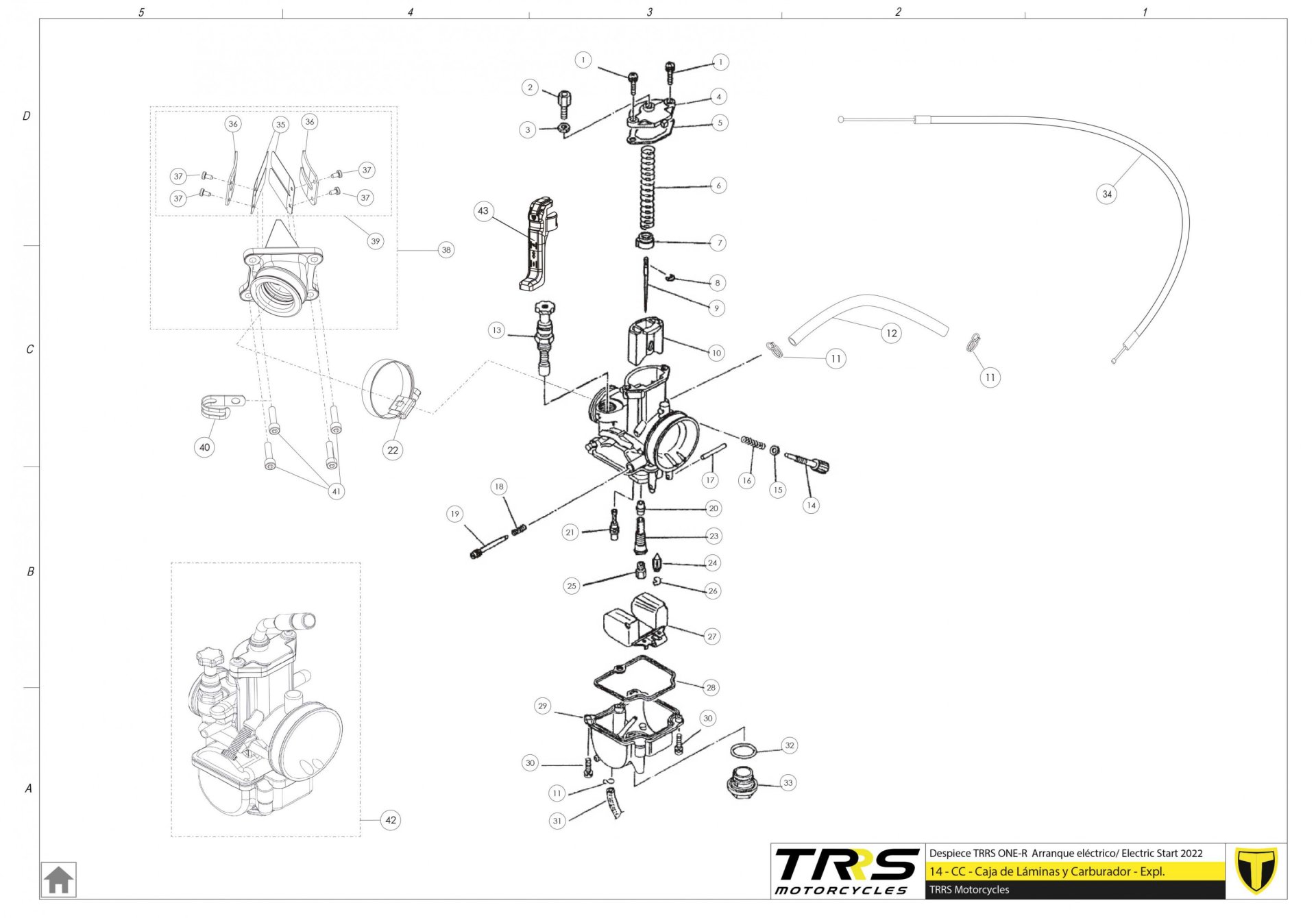 14TR - CARBURETOR