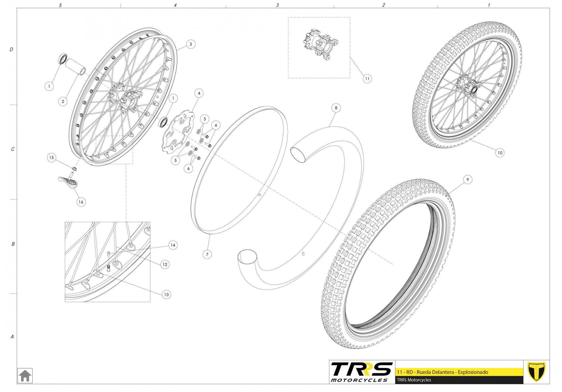 11TR - FRONT WHEEL