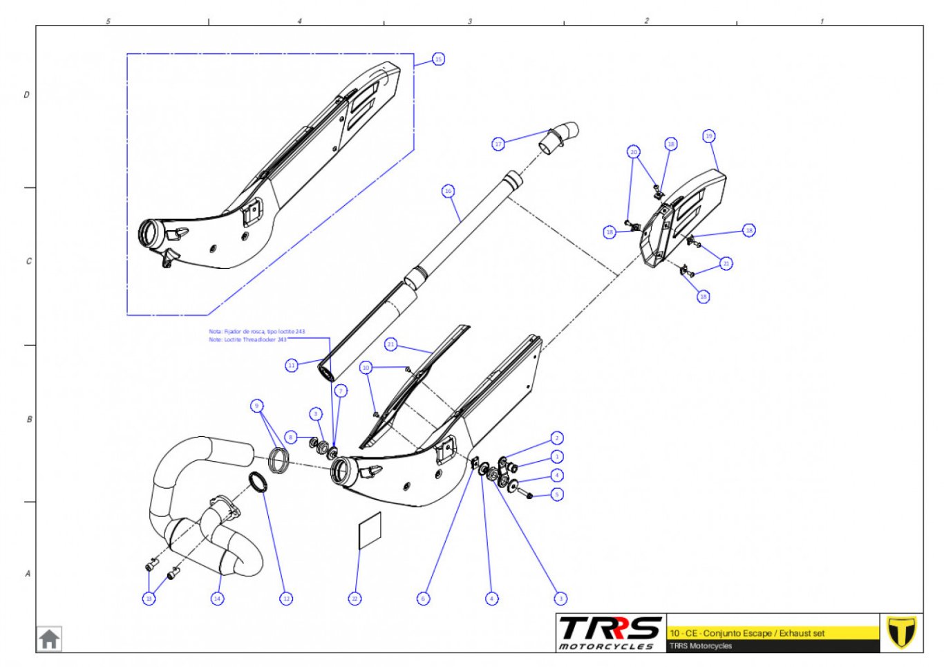 10TR - EXHAUST