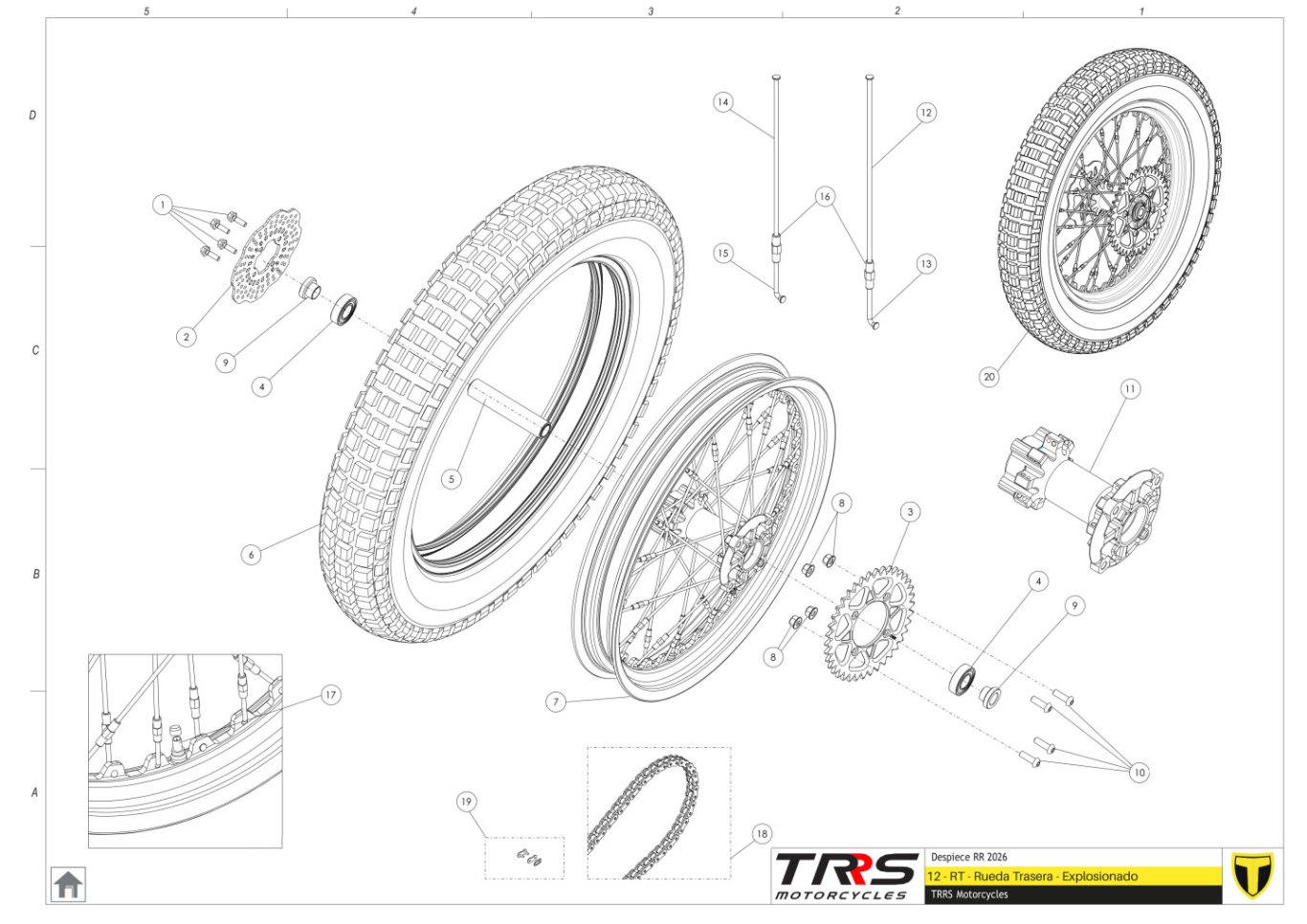 12TR - REAR WHEEL