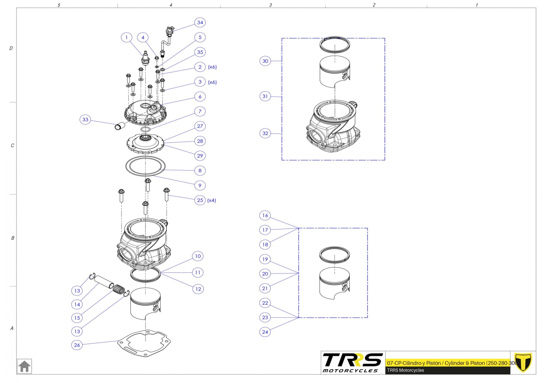 07MT - CYLINDER AND CYLINDER HEAD