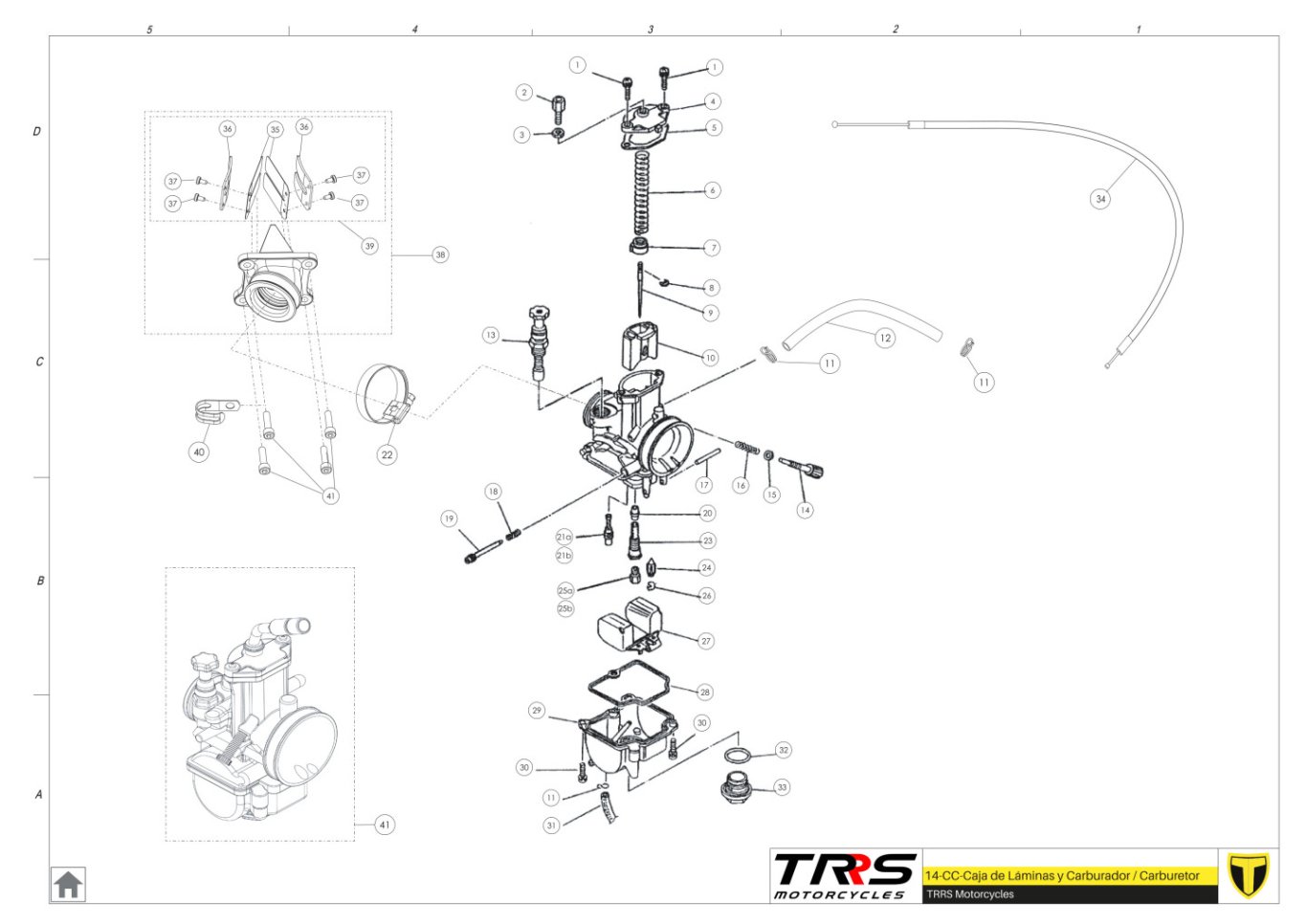 14TR - CARBURETOR