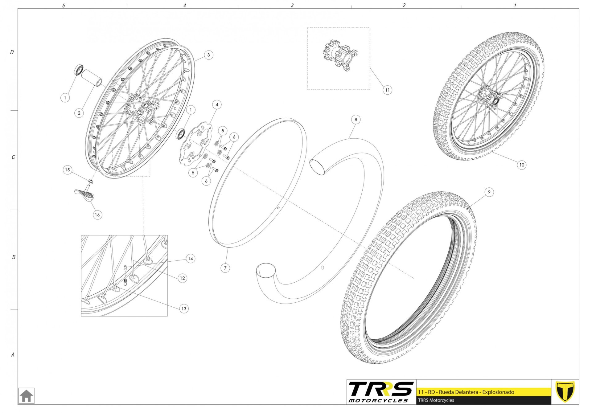 11TR - FRONT WHEEL