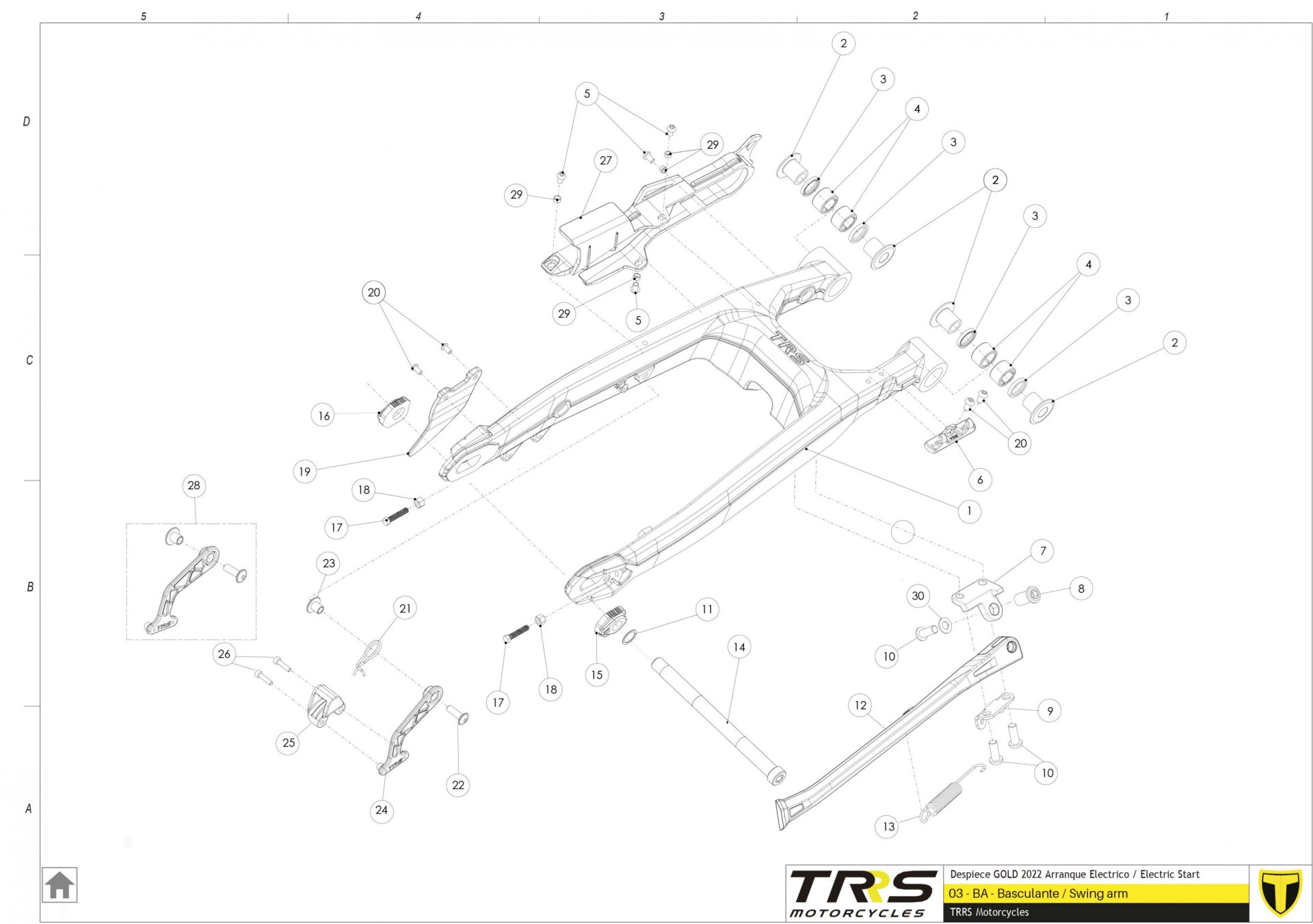 03TR - SWING ARM