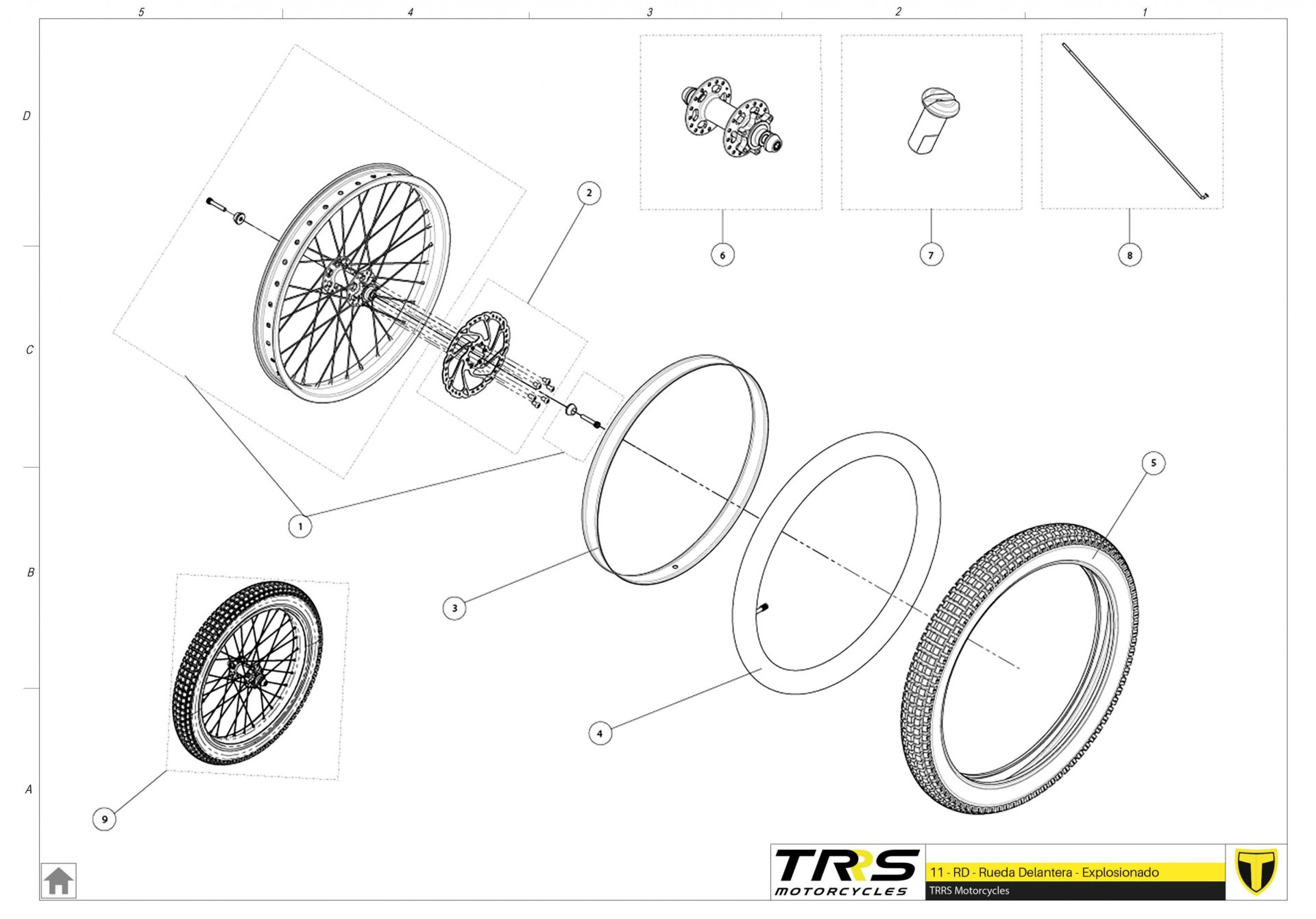 11TR - FRONT WHEEL