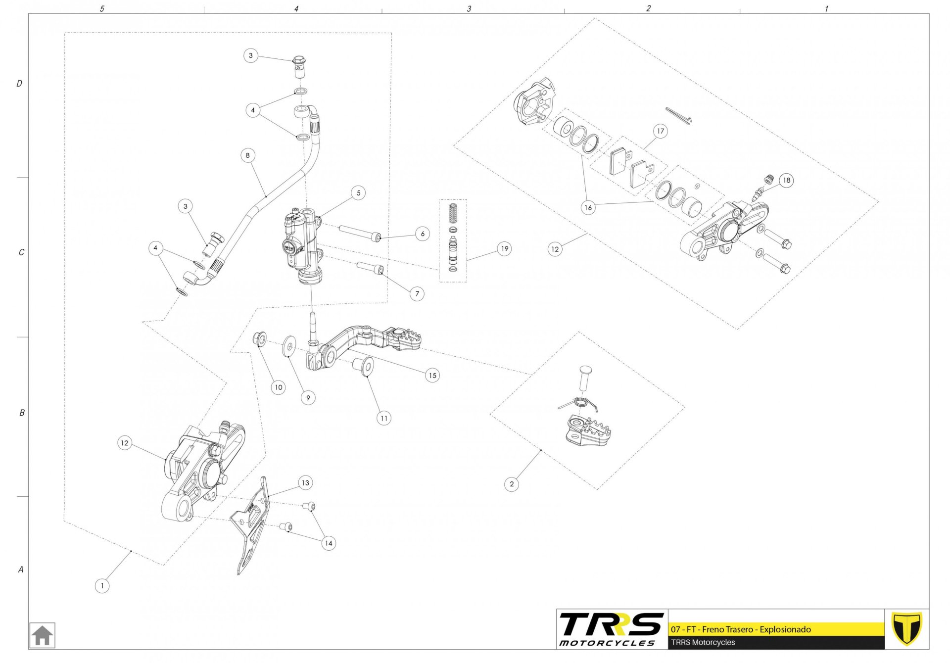 07TR - REAR BRAKE