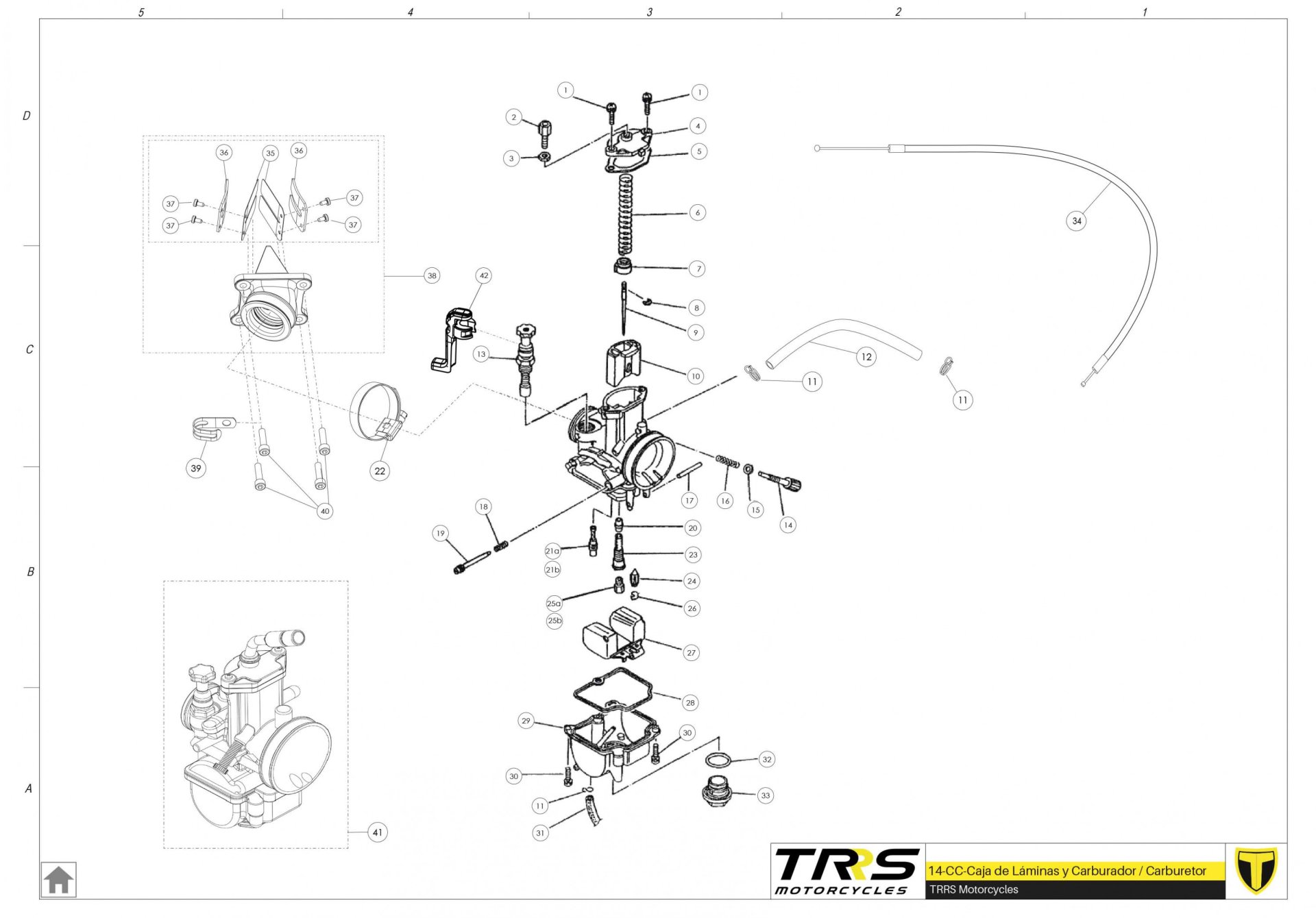 14TR - CARBURETOR
