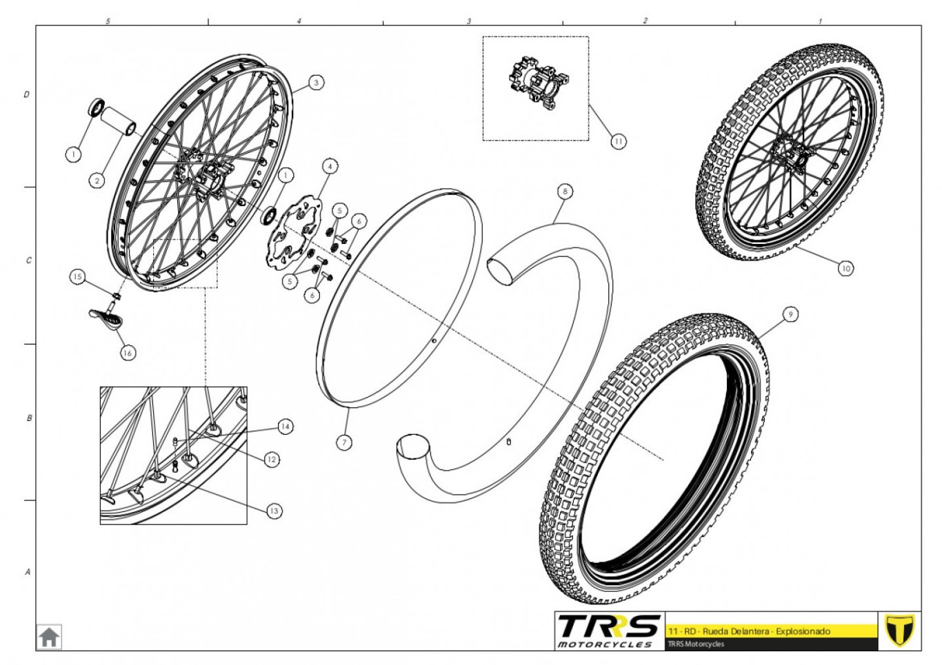 11TR - FRONT WHEEL