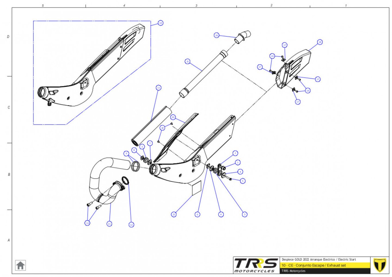 10TR - EXHAUST