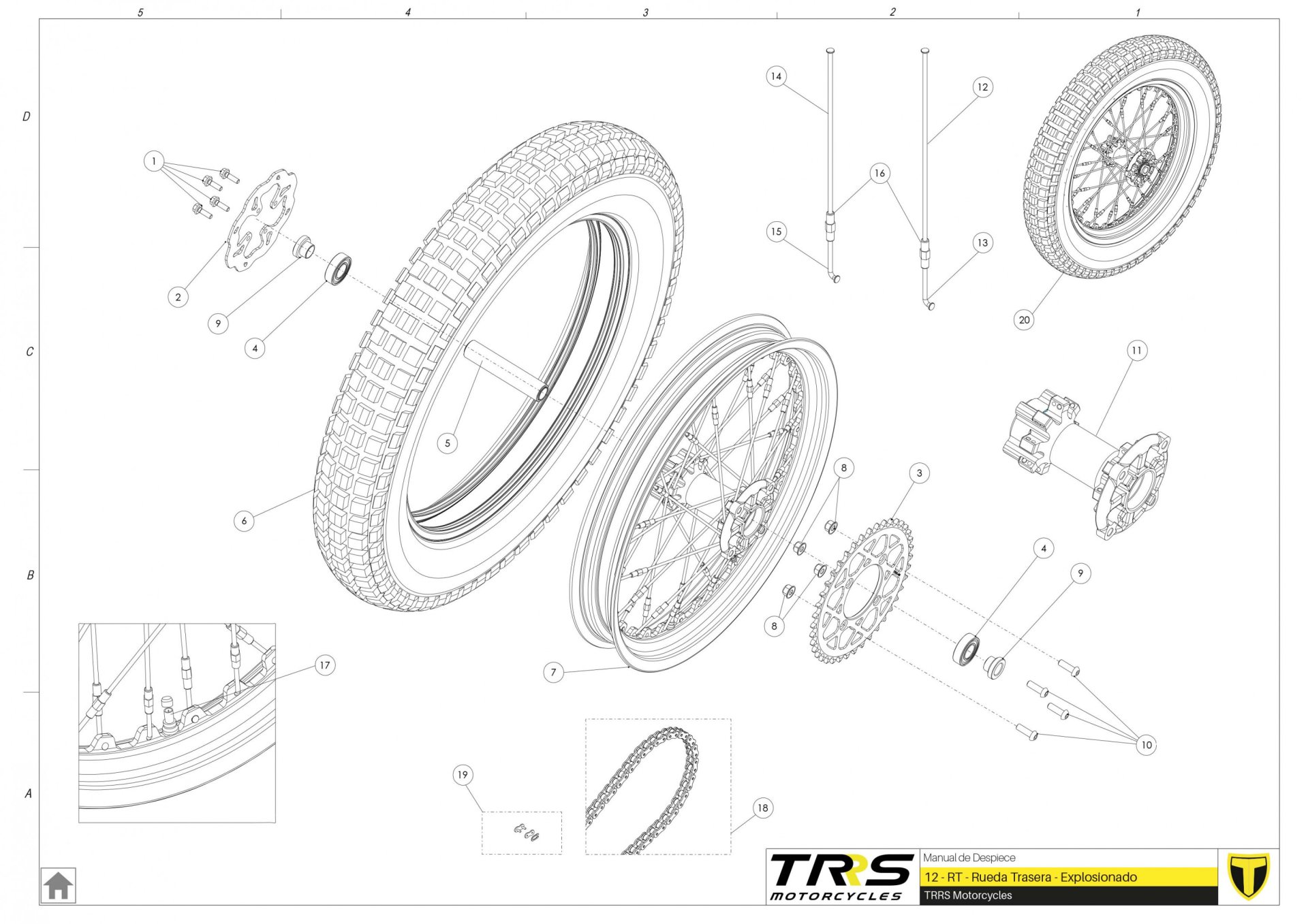 12TR - REAR WHEEL