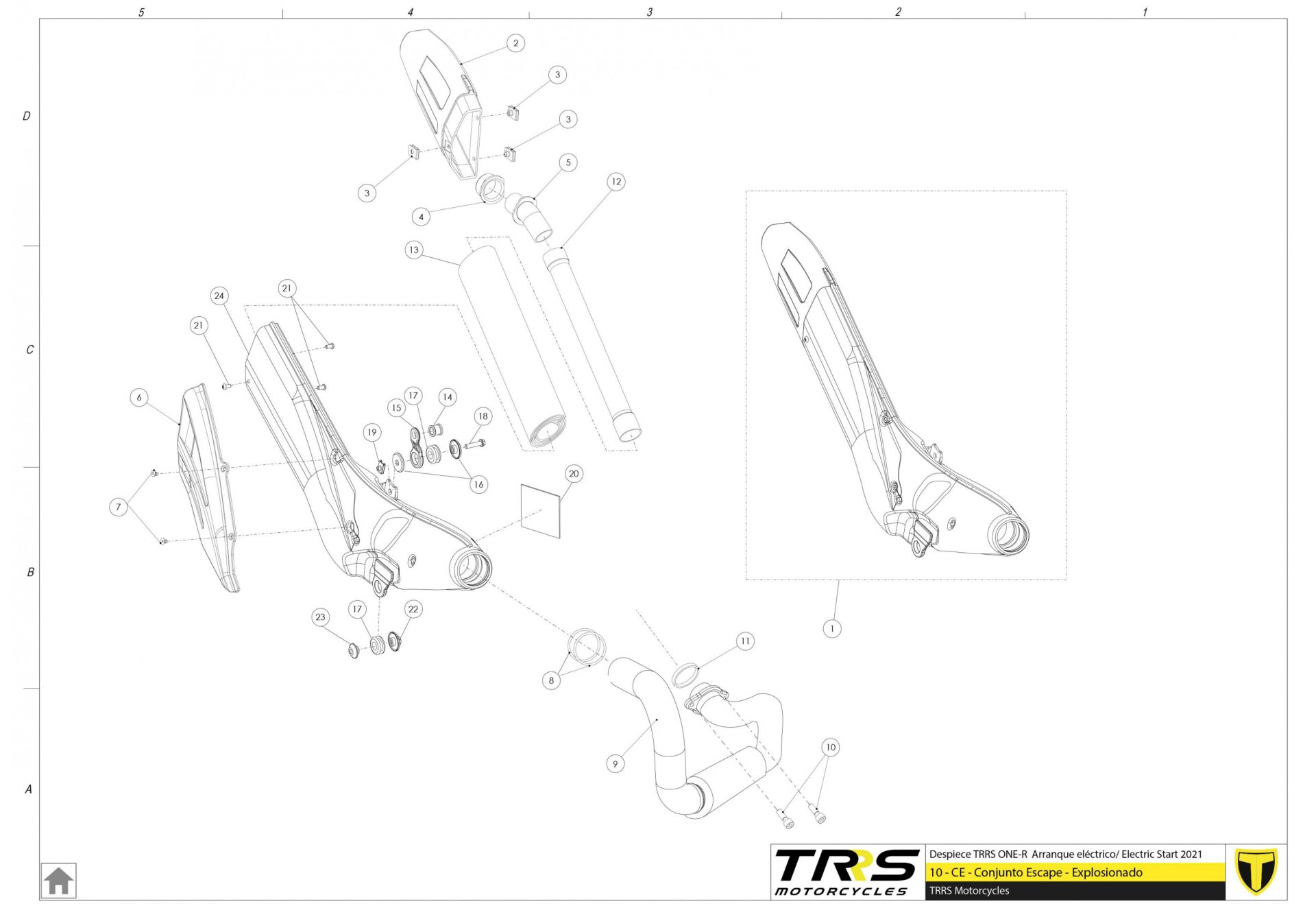 10TR - EXHAUST