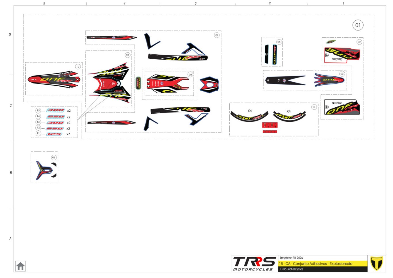 15TR - STICKERS