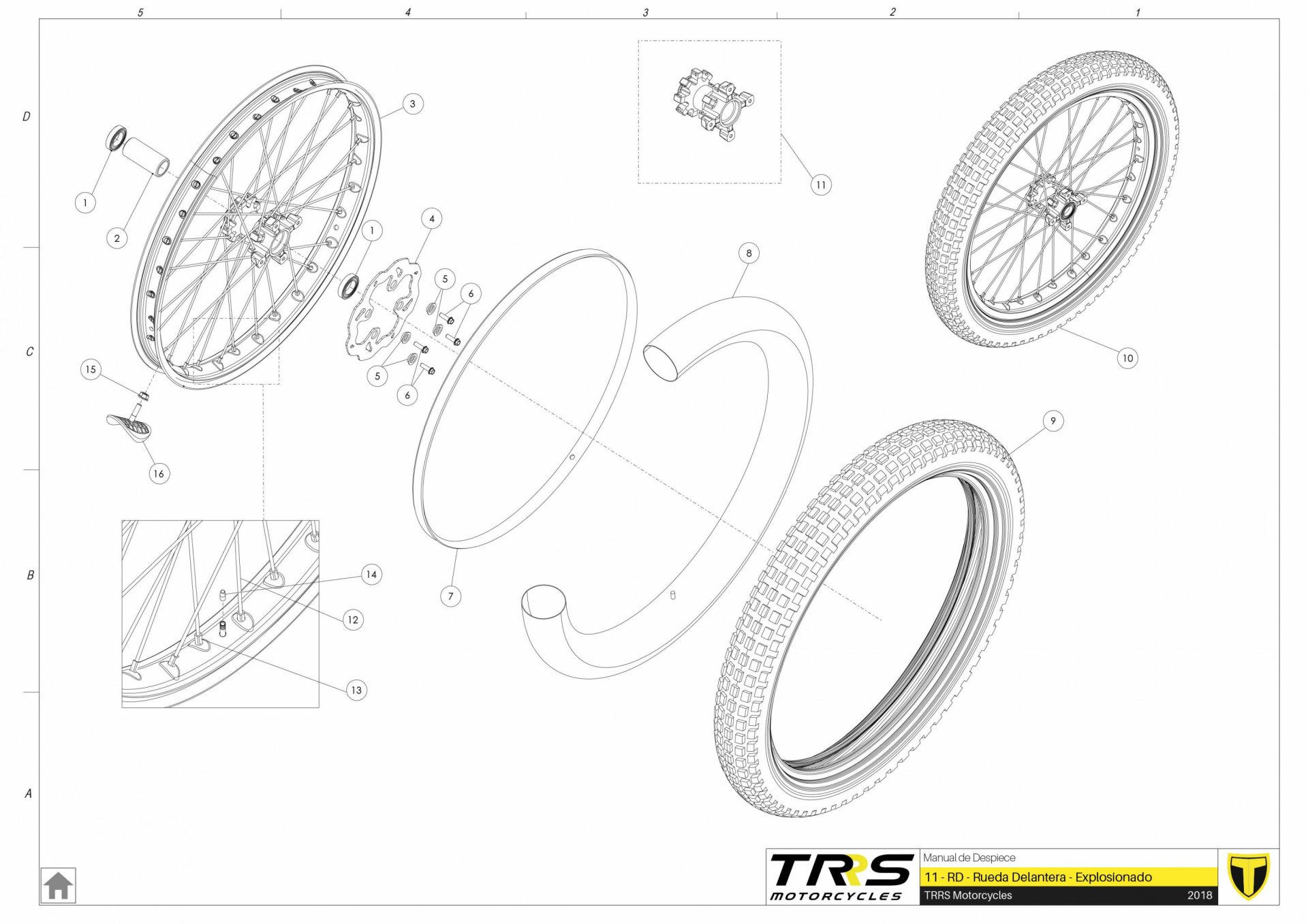 11TR - REAR WHEEL