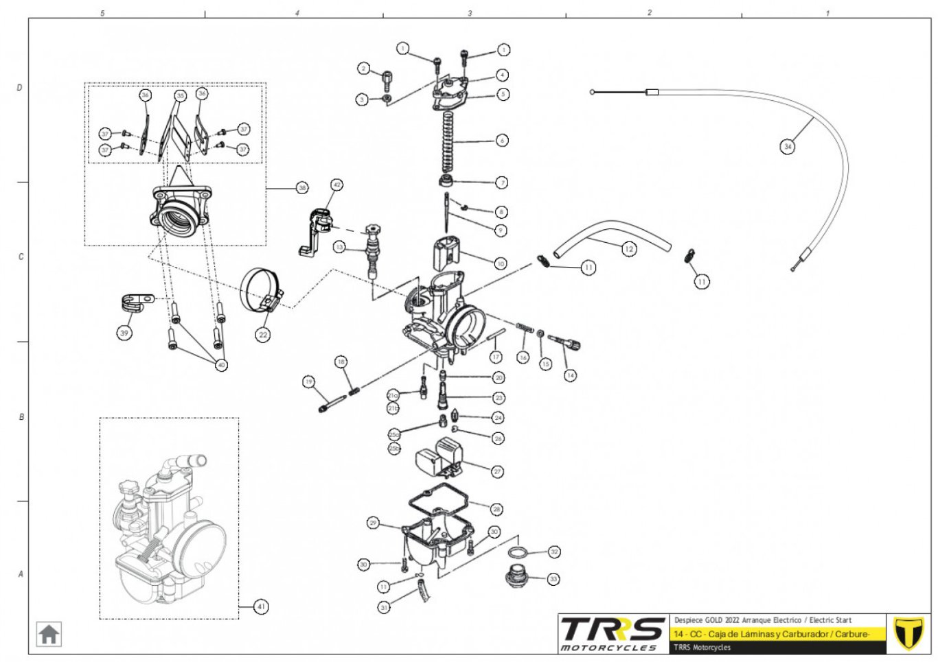 14TR - CARBURETOR