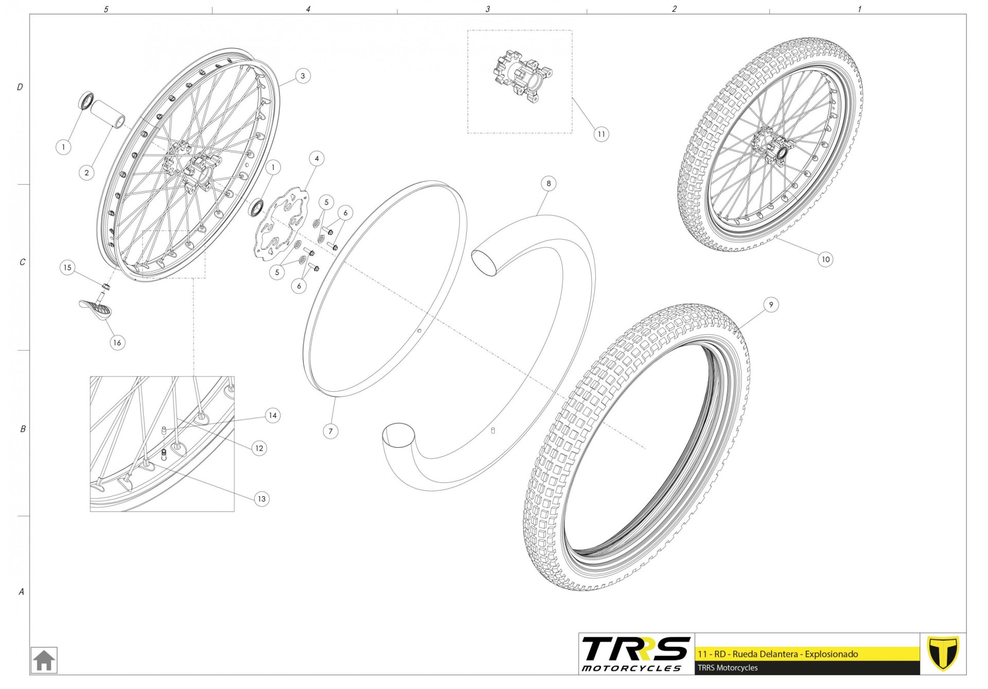 11TR - FRONT WHEEL