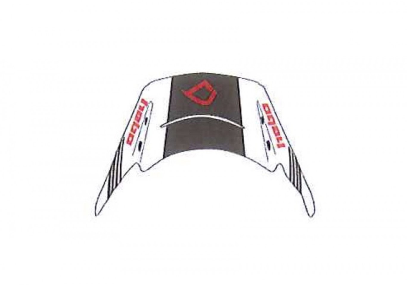 VISORHELMETABS - HELMET VISOR FOR ABS