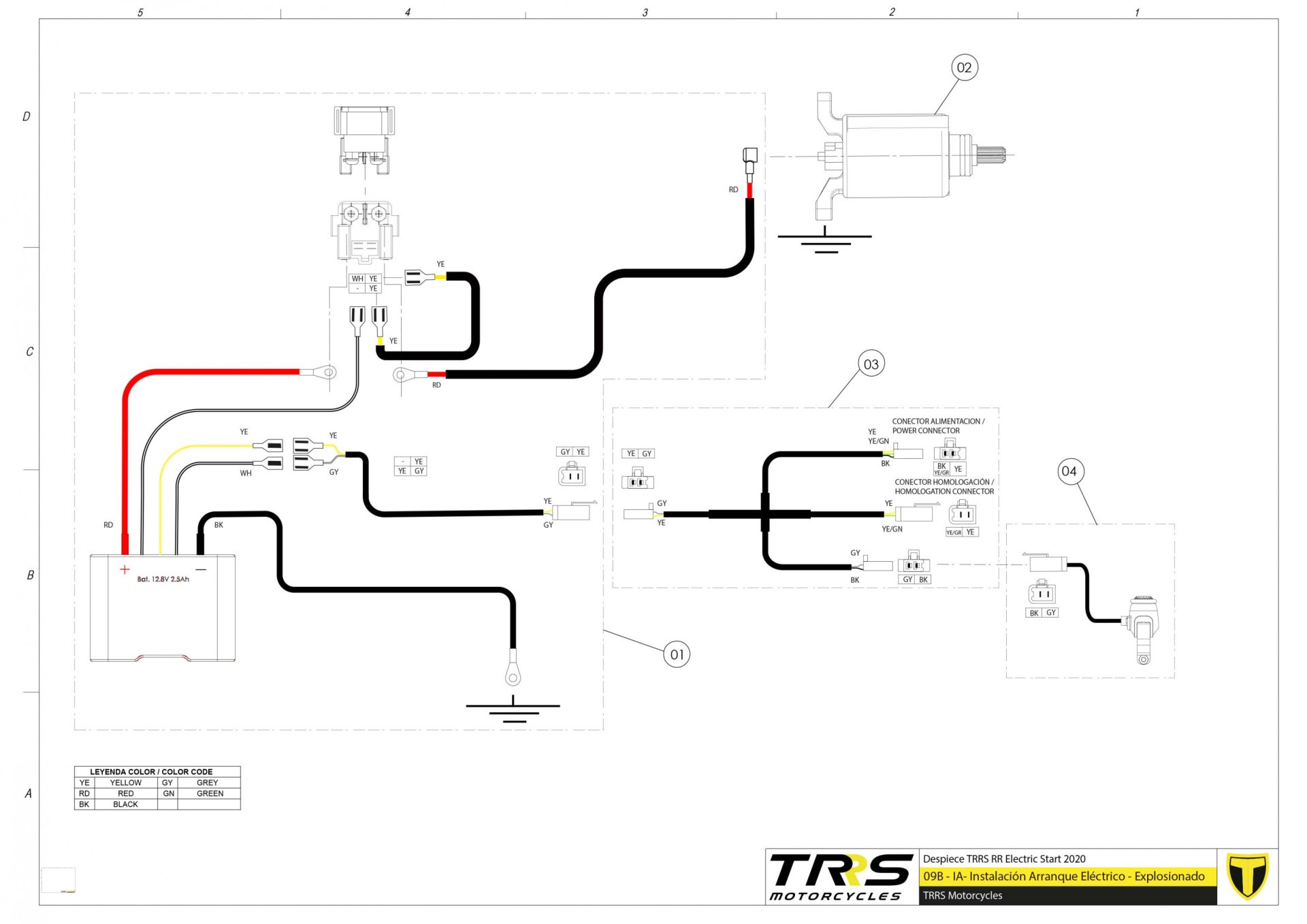 09BTR - ELECTRIC START INSTALLATION