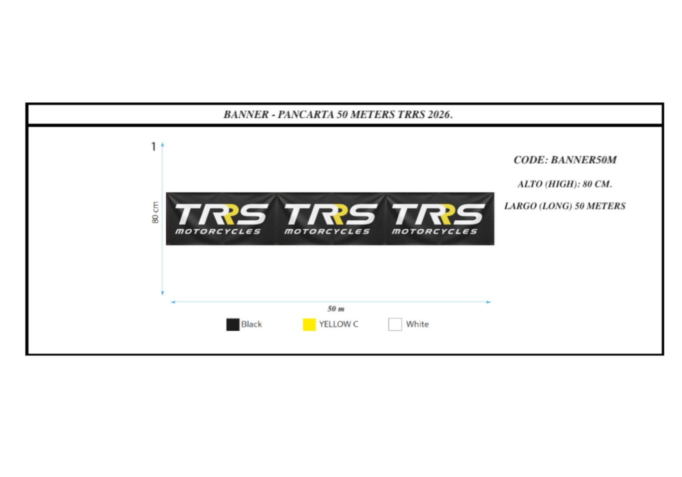 BANNER50 - BANNER 50M