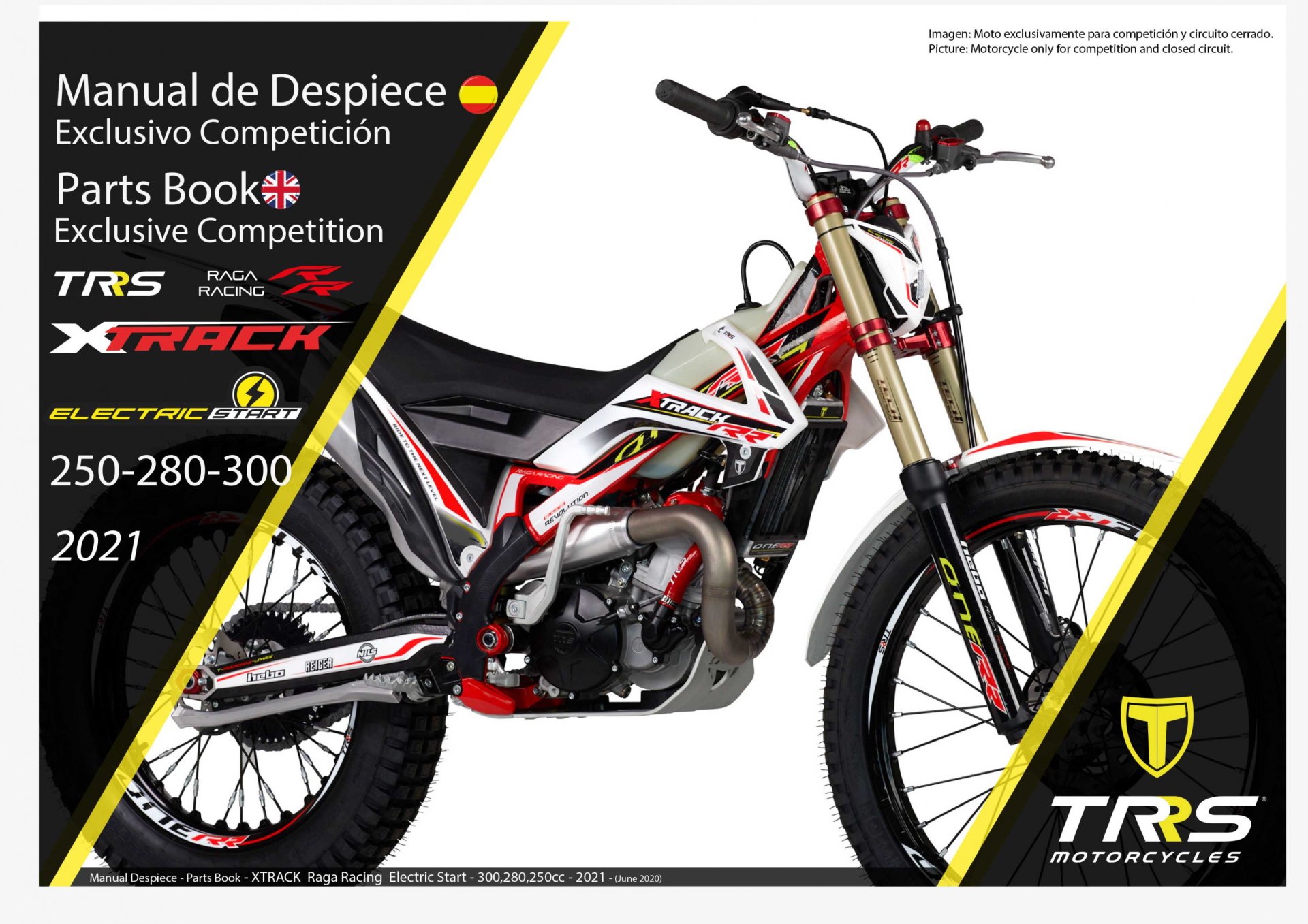 2021 XTRACK RR ELECTRIC START