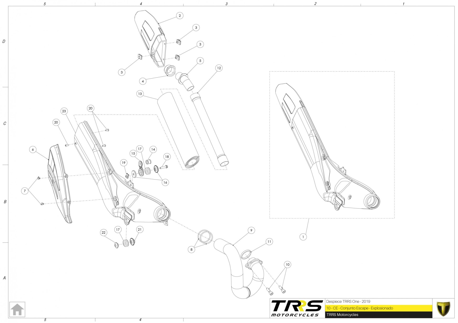 10TR - EXHAUST