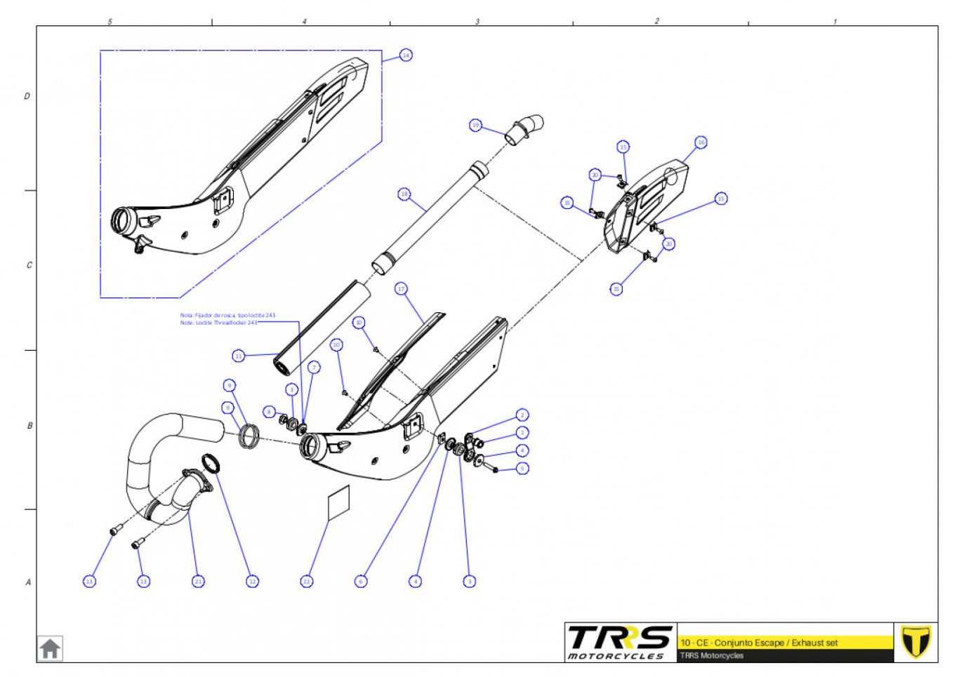 10TR - EXHAUST