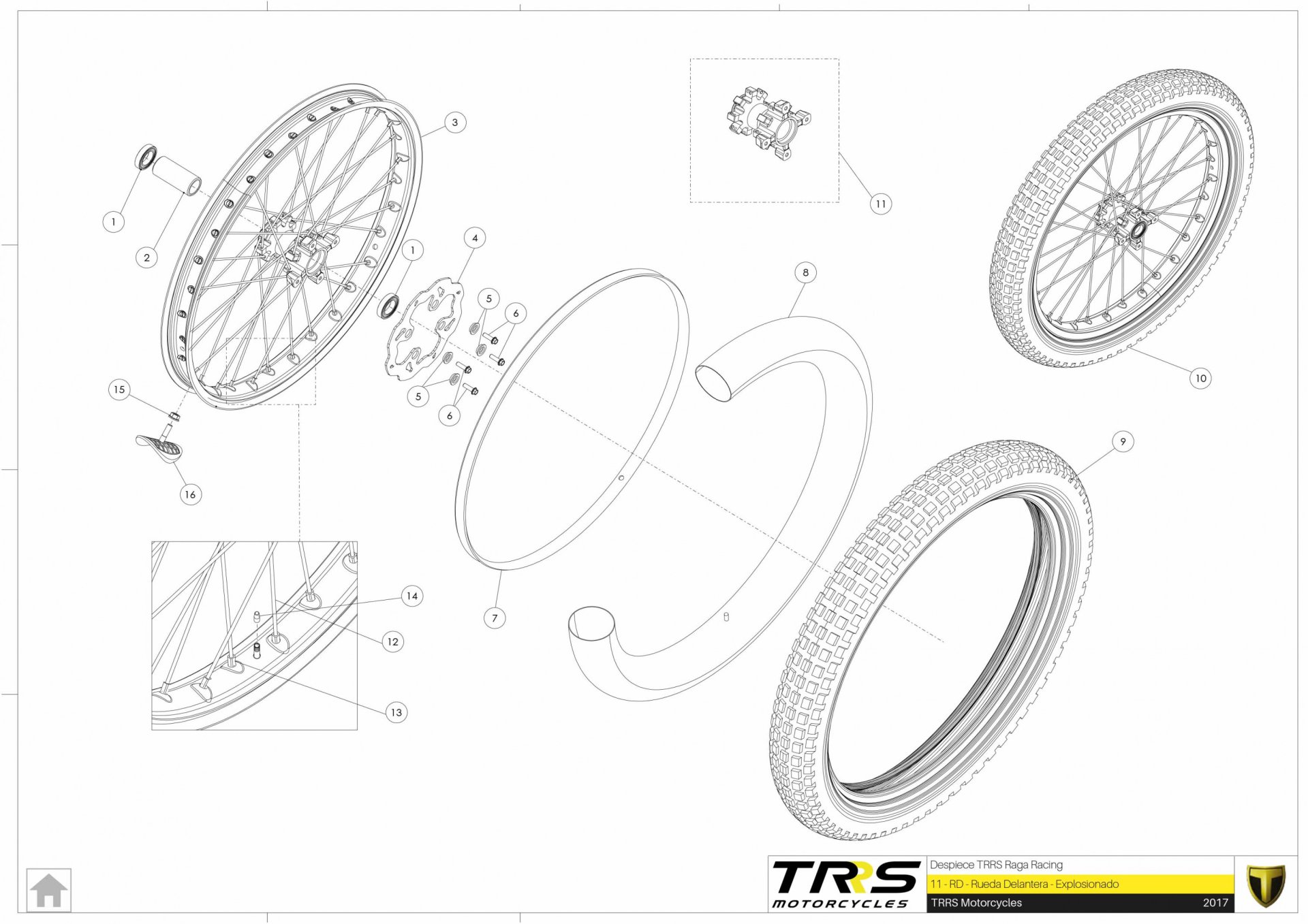 11TR - REAR WHEEL