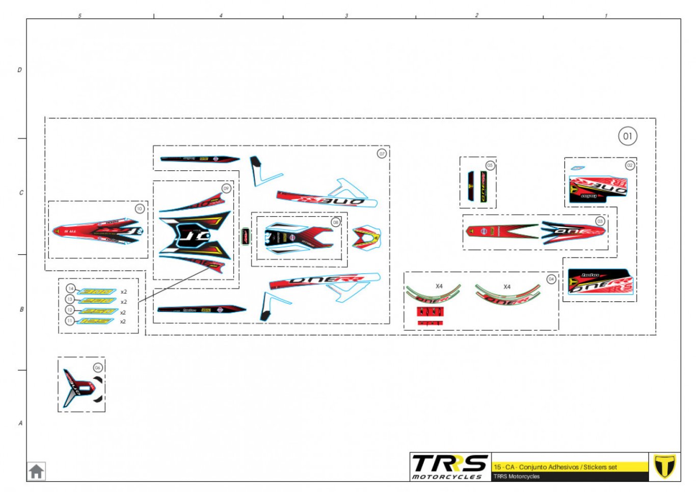 15TR - STICKERS