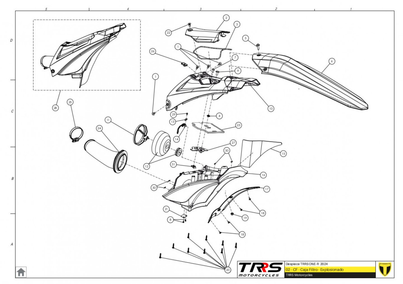 02TR - AIR FILTER BOX
