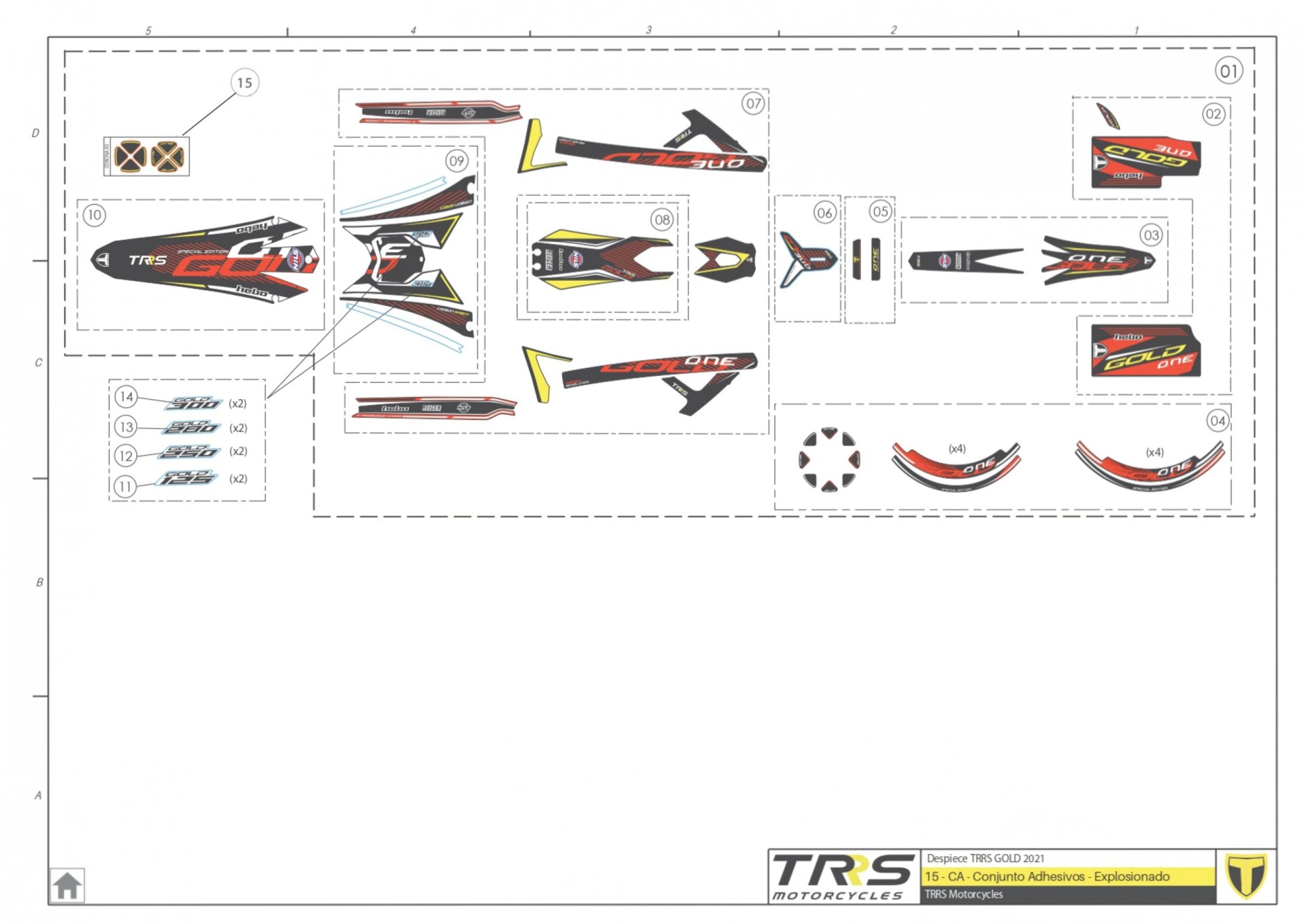 15TR - STICKERS