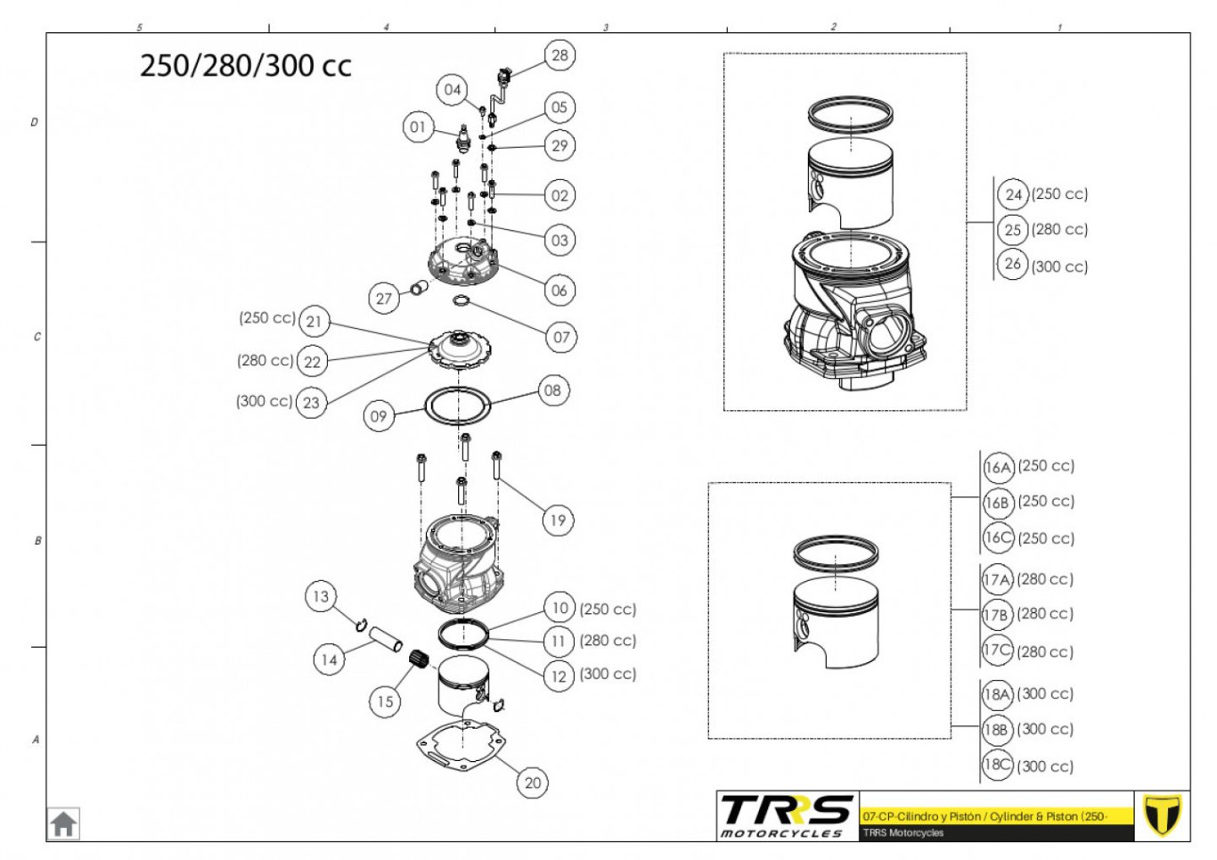 07MT - CYLINDER AND PISTON
