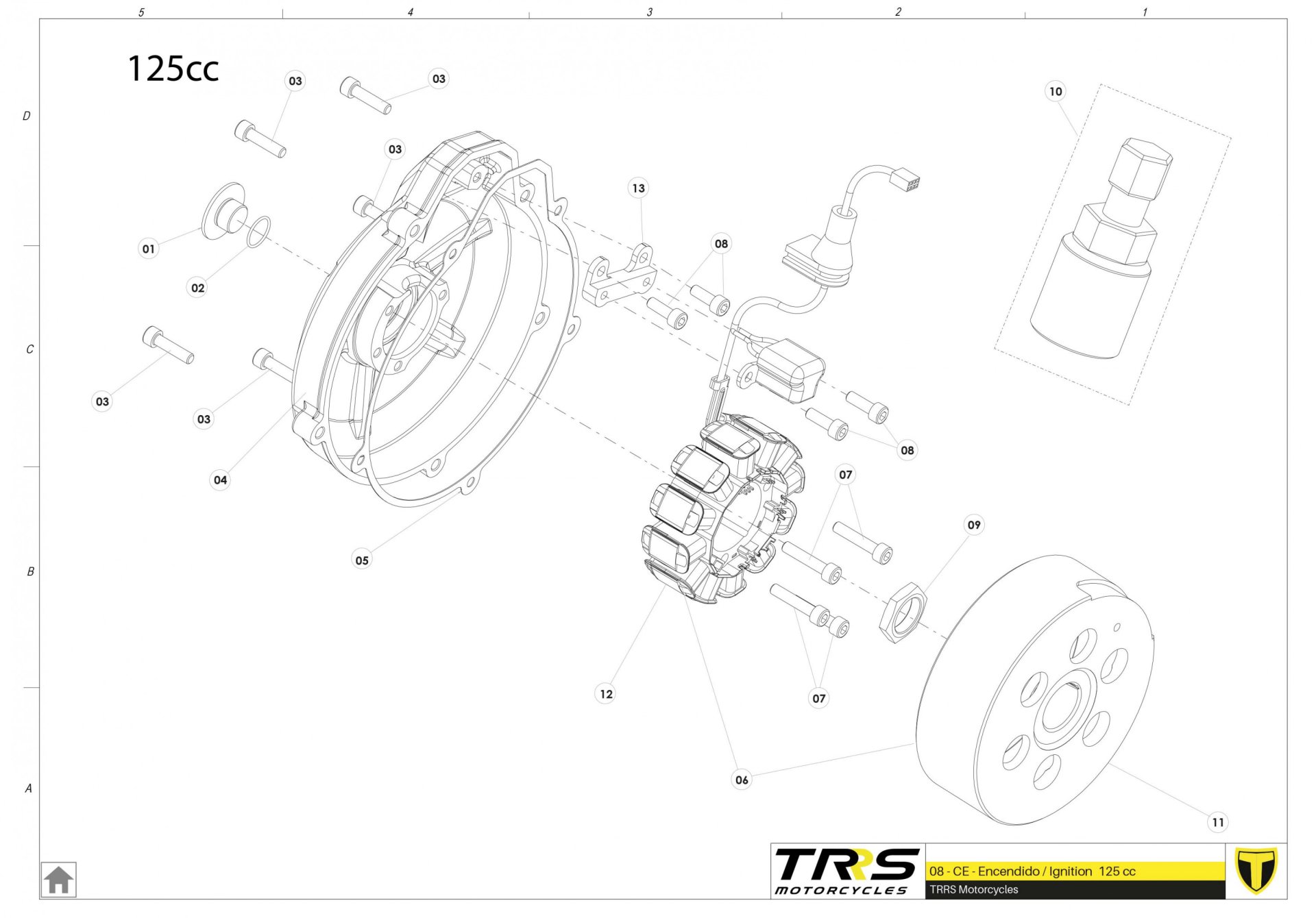 08MT-125 - IGNITION 125