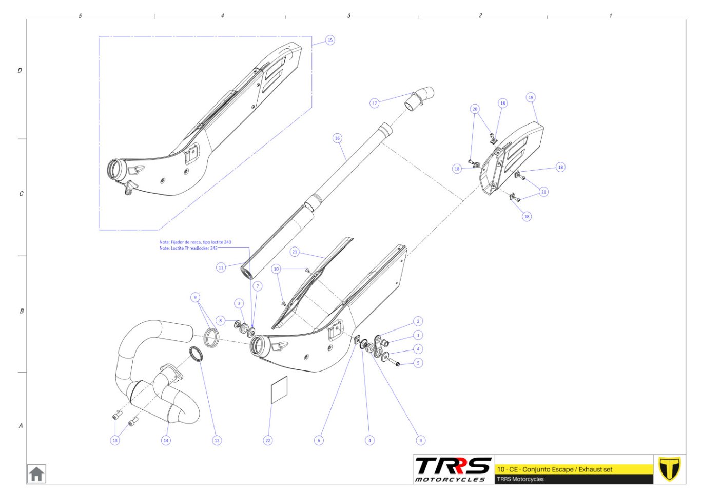 10TR - EXHAUST