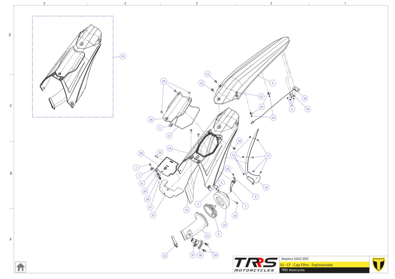 02TR - AIR FILTER BOX