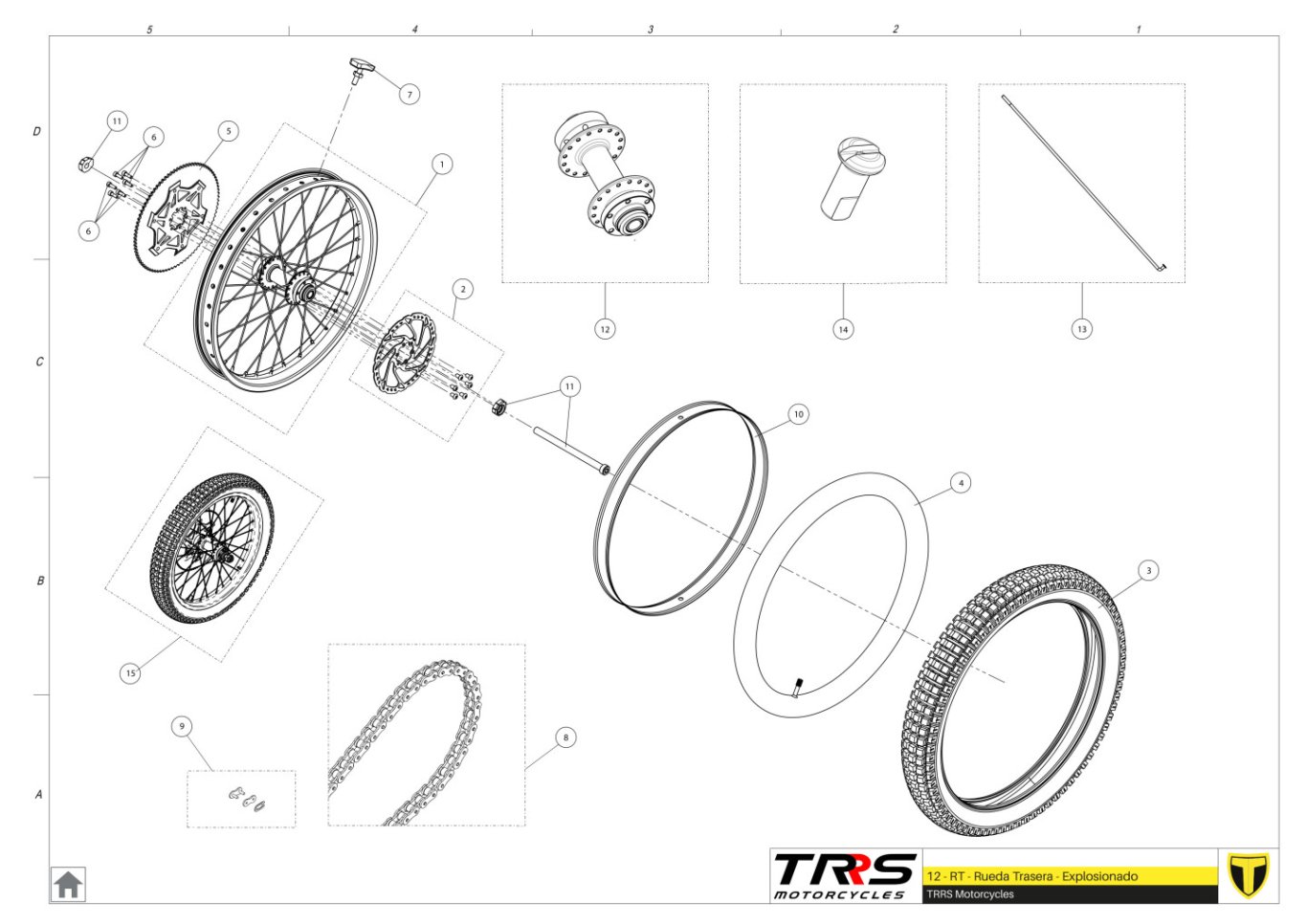 12TR - REAR WHEEL