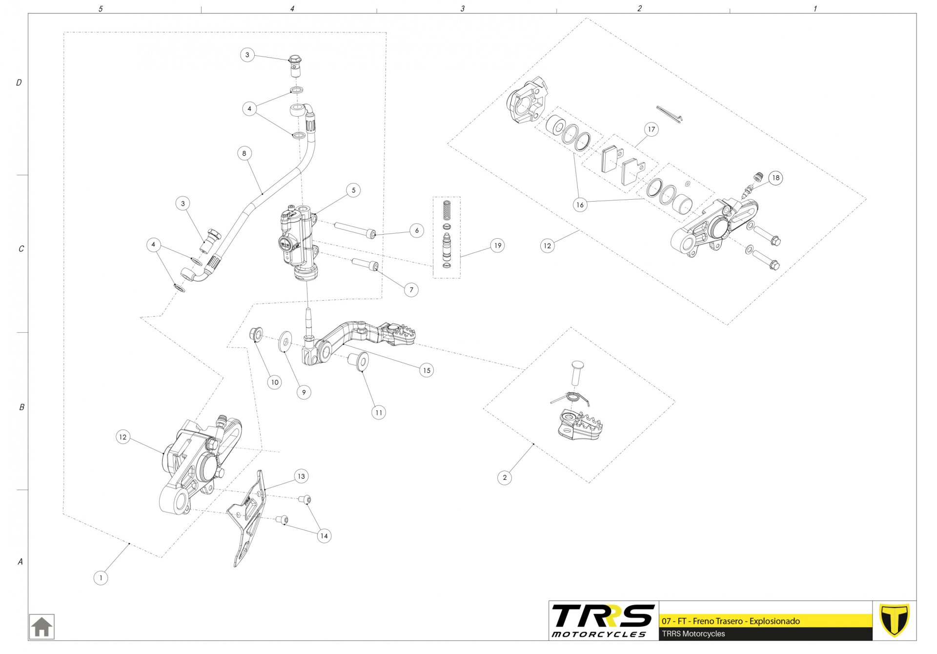 07TR - REAR BRAKE