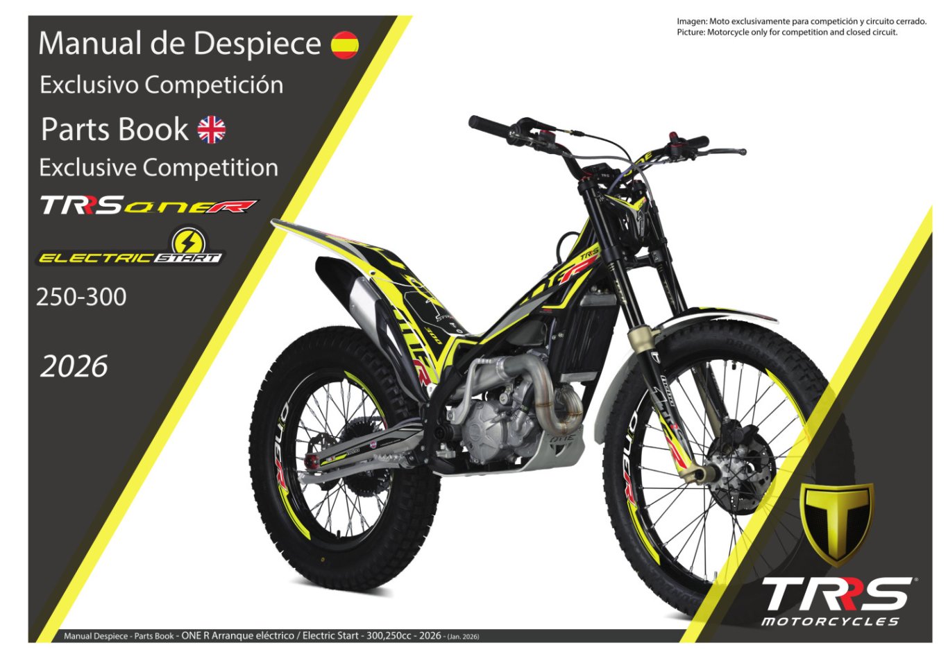 2026 ONE R ELECTRIC START (COMPETITION)