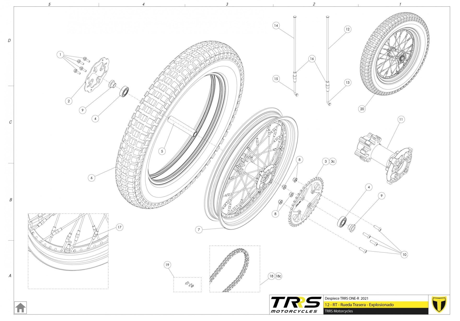 12TR - REAR WHEEL