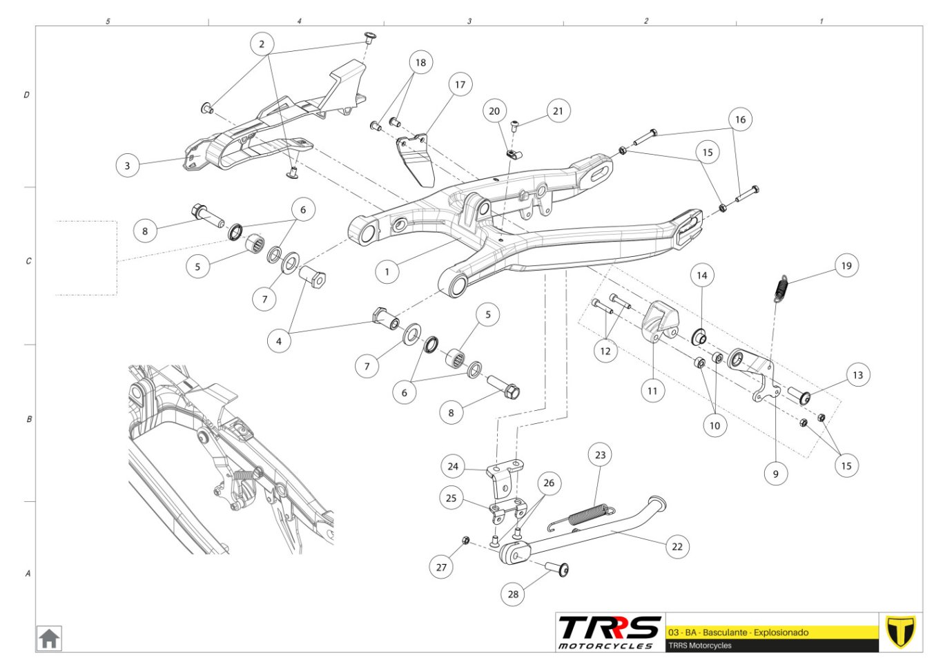 03TR - SWING ARM