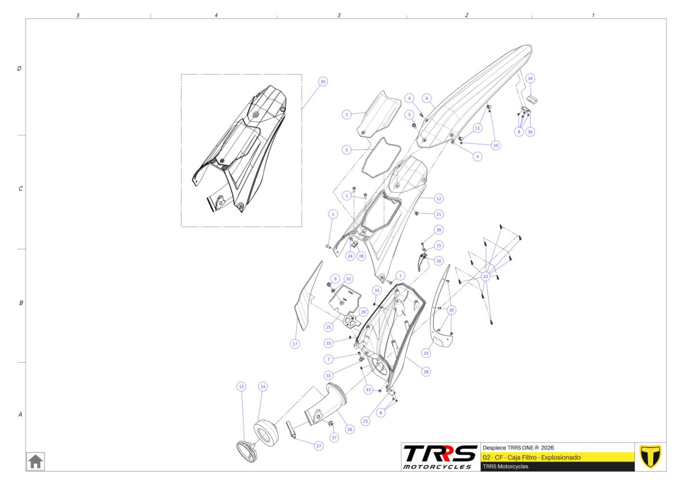 02TR - AIR FILTER BOX