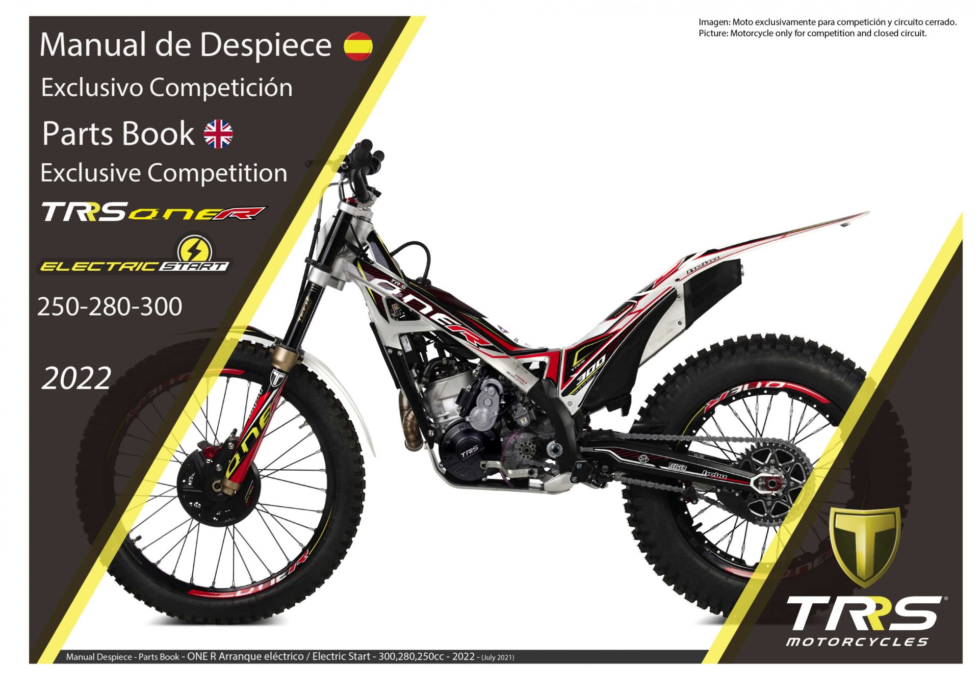 2022 ONE R ELECTRIC START (COMPETITION)
