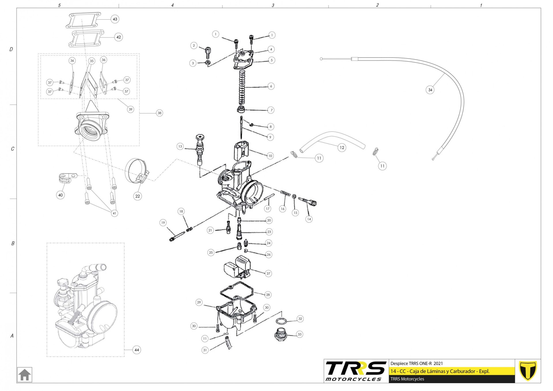 14TR - CARBURETOR