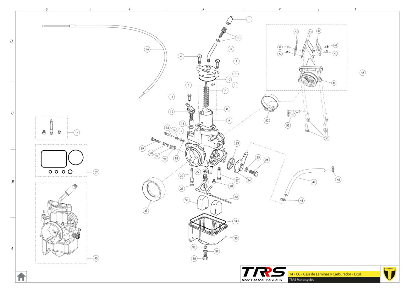 14TR - CARBURETOR