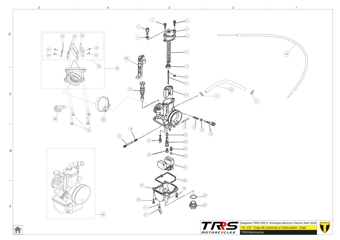 14TR - CARBURETOR