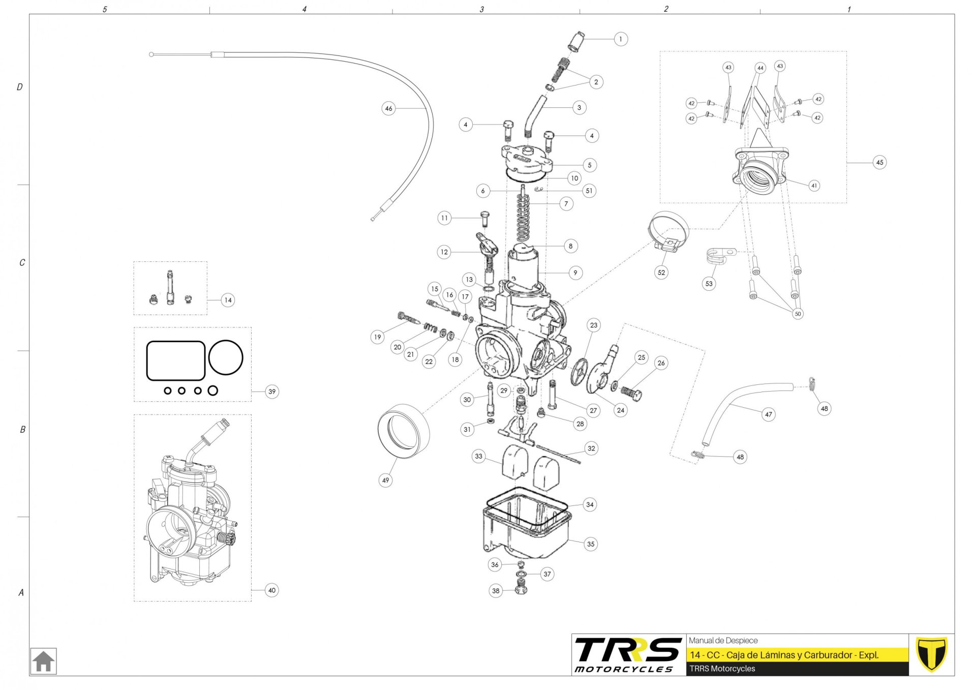 14TR - CARBURETTOR